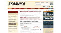 Desktop Screenshot of findtreatment.samhsa.gov